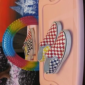 Vans slip on canvas sneaker